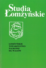 Studia Łomżyńskie tom XXIV